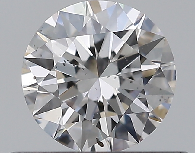 0.46 CaratD-SI1 EX Cut Round Diamond