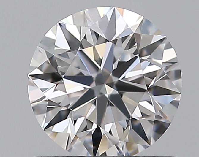 0.75 CaratD-VVS2 EX Cut Round Diamond