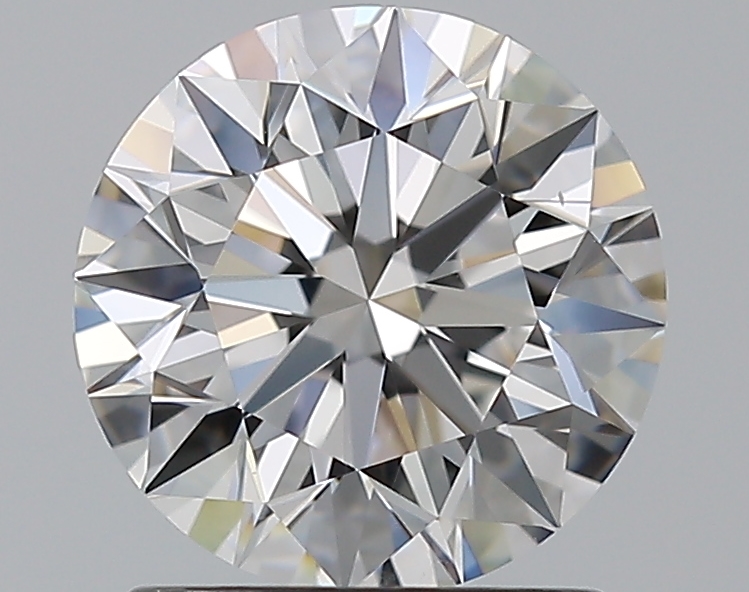 1.51 CaratD-VS2 EX Cut Round Diamond