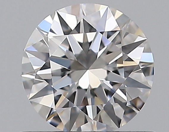 0.53 CaratF-VVS2 EX Cut Round Diamond