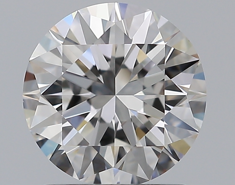 1.29 CaratG-VVS2 EX Cut Round Diamond