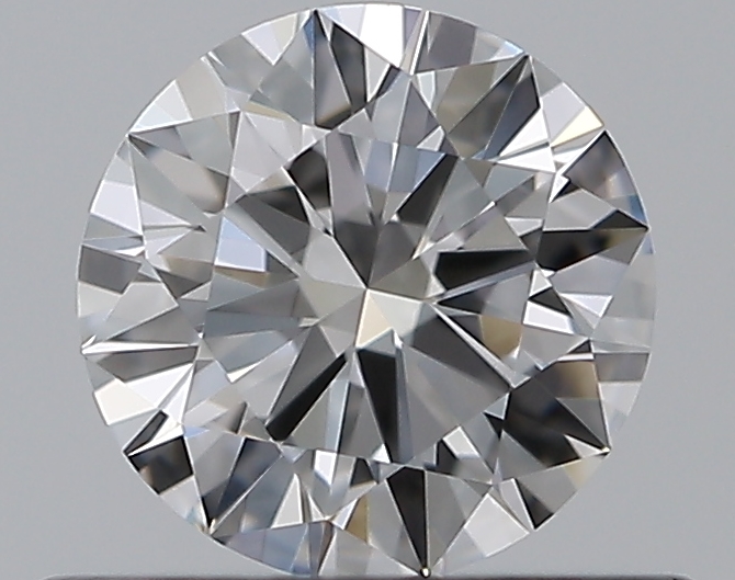 0.5 CaratD-VVS1 EX Cut Round Diamond
