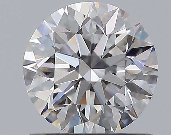 0.8 CaratD-VVS2 EX Cut Round Diamond