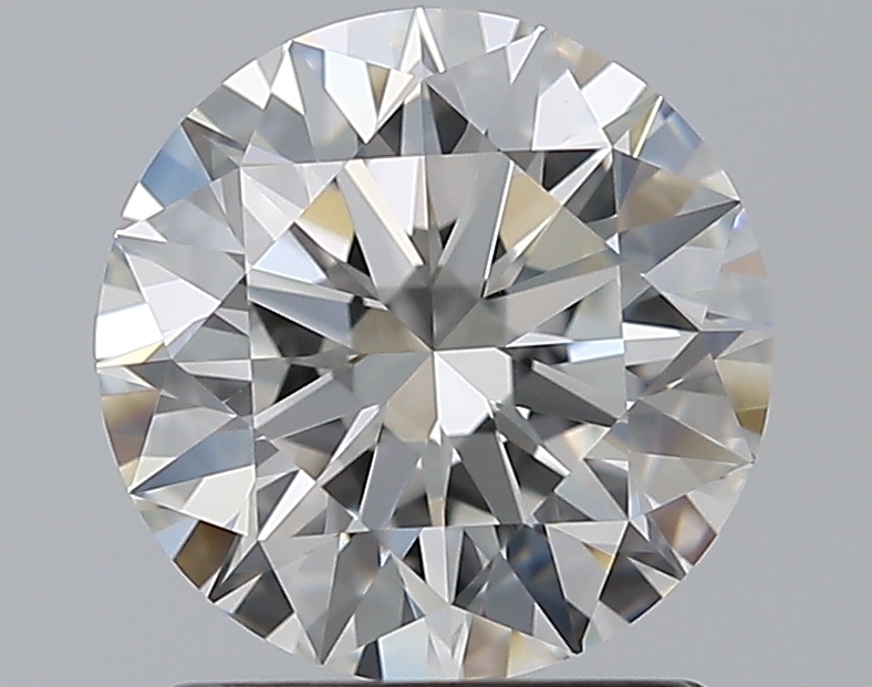 1.53 CaratF-VVS2 EX Cut Round Diamond