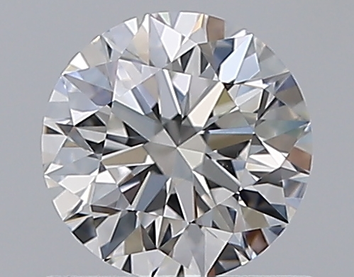 0.76 CaratE-VS2 EX Cut Round Diamond