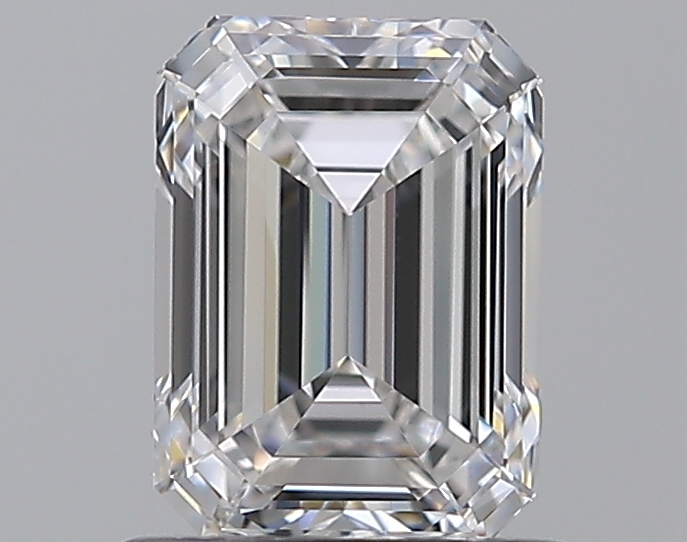 1 CaratD-VVS2 - Cut Emerald Diamond