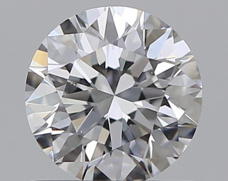 0.7 CaratF-SI1 EX Cut Round Diamond