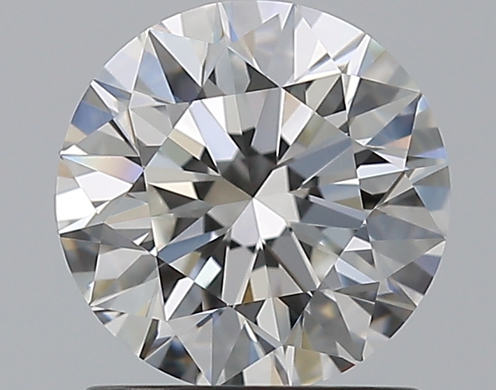 1.29 CaratF-VVS2 EX Cut Round Diamond