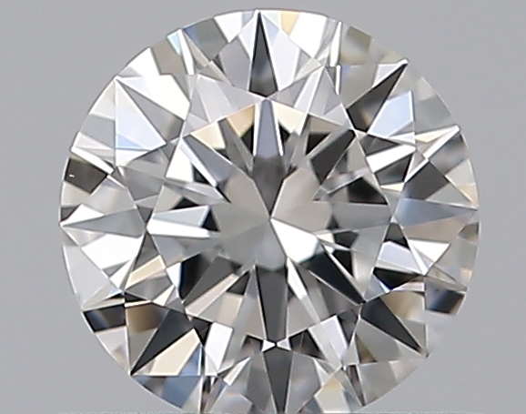 0.5 CaratE-VVS2 EX Cut Round Diamond