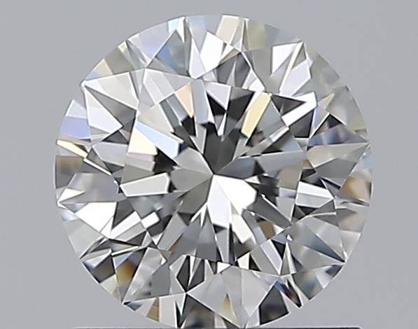 1 CaratF-VVS1 EX Cut Round Diamond