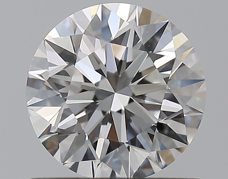 0.83 CaratE-VS1 EX Cut Round Diamond
