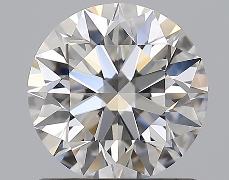 0.91 CaratF-VVS1 EX Cut Round Diamond