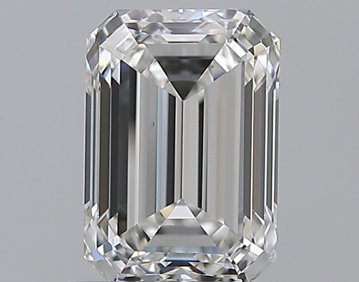 1 CaratG-VS1 - Cut Emerald Diamond