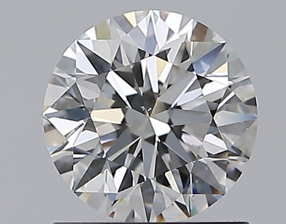 1 CaratF-SI1 EX Cut Round Diamond