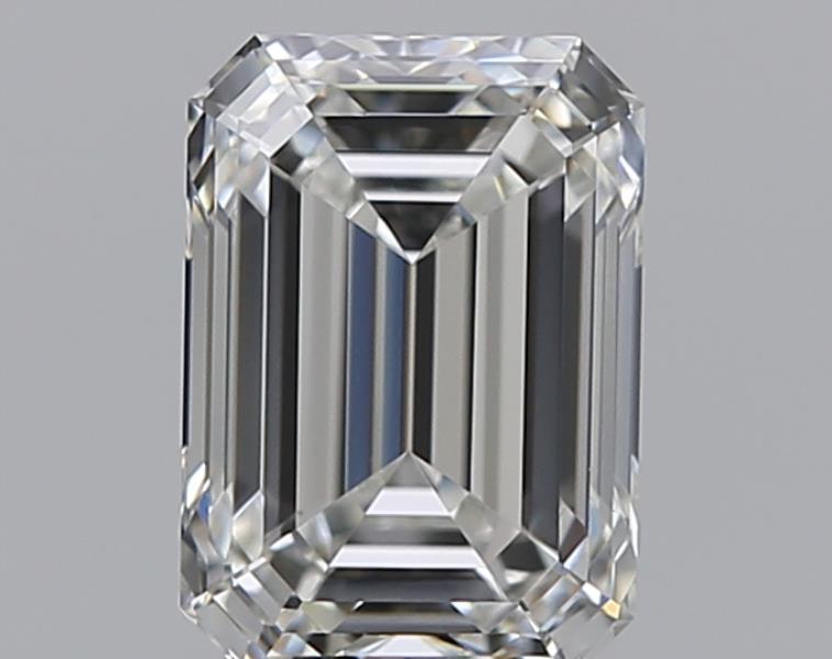 1 CaratH-VVS2 - Cut Emerald Diamond