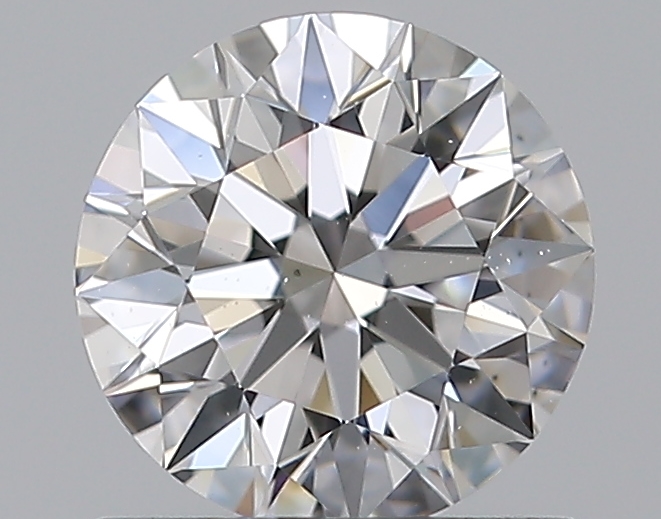 0.75 CaratD-VS2 EX Cut Round Diamond