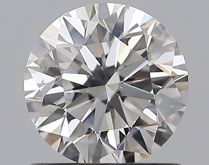 0.8 CaratF-VS2 EX Cut Round Diamond