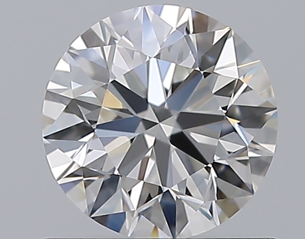 0.76 CaratF-VS1 EX Cut Round Diamond