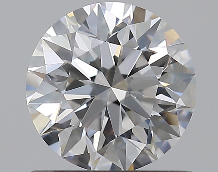 0.72 CaratE-VVS1 EX Cut Round Diamond