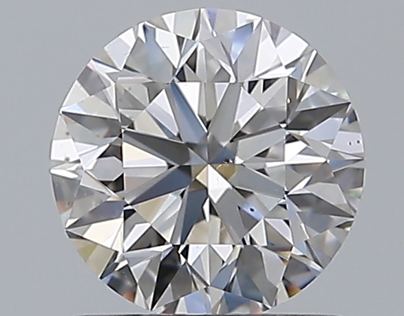 0.96 CaratE-VS2 EX Cut Round Diamond