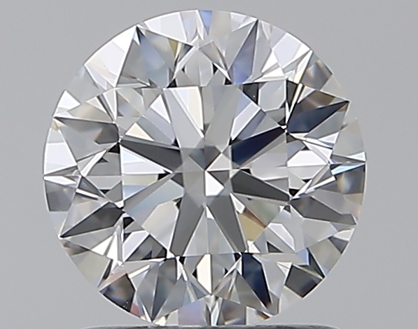 1.21 CaratF-VVS2 EX Cut Round Diamond