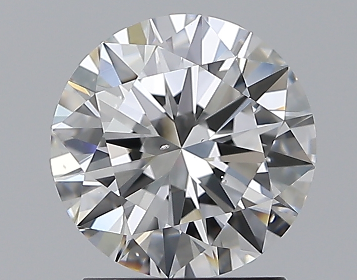 1.7 CaratF-SI1 EX Cut Round Diamond