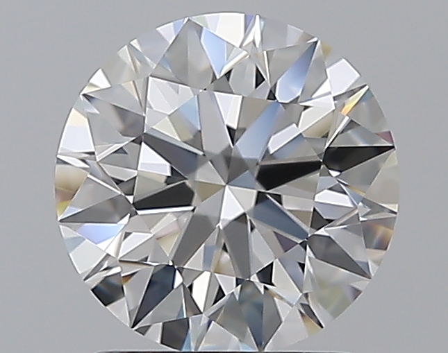 1.61 CaratG-VVS1 EX Cut Round Diamond