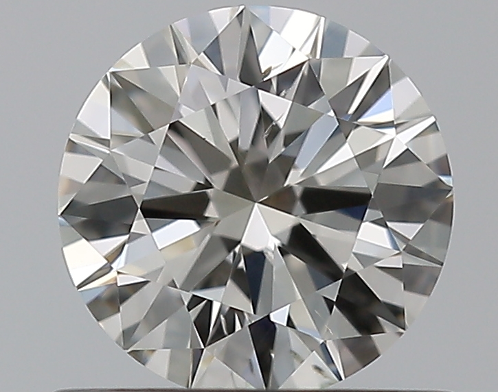 0.7 CaratJ-SI1 EX Cut Round Diamond