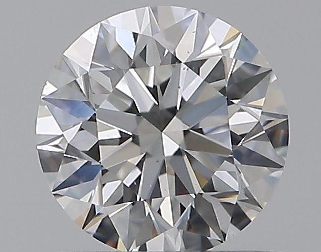 0.66 CaratF-VS2 EX Cut Round Diamond