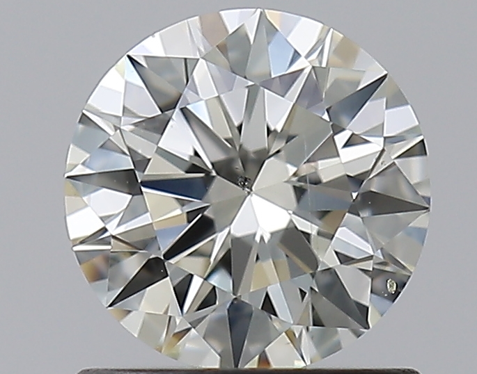 0.9 CaratK-SI2 EX Cut Round Diamond