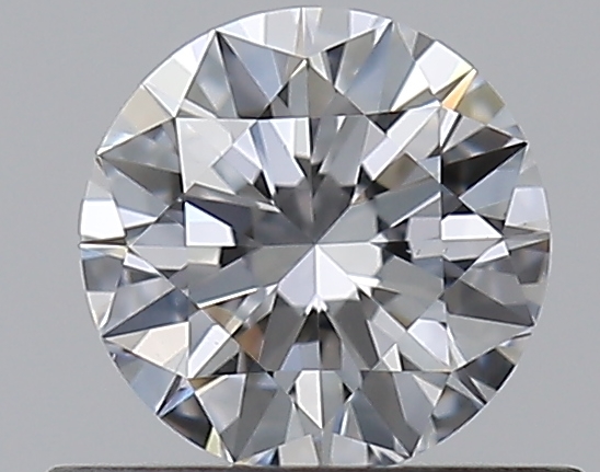 0.5 CaratD-VS2 EX Cut Round Diamond