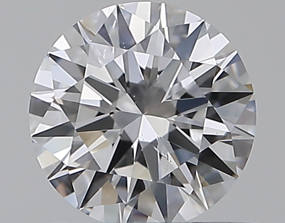0.5 CaratD-SI1 EX Cut Round Diamond