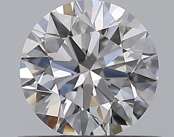 0.5 CaratD-VS1 EX Cut Round Diamond