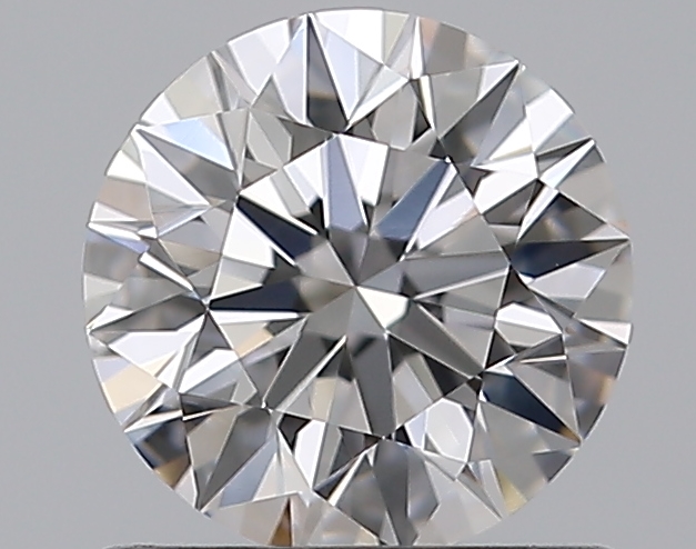 0.75 CaratD-VVS1 EX Cut Round Diamond