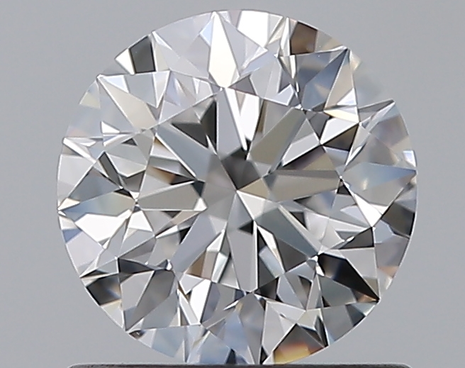 0.9 CaratD-VS2 EX Cut Round Diamond