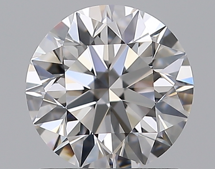 1 CaratD-VVS1 EX Cut Round Diamond
