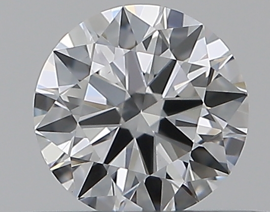 0.3 CaratE-VS1 EX Cut Round Diamond
