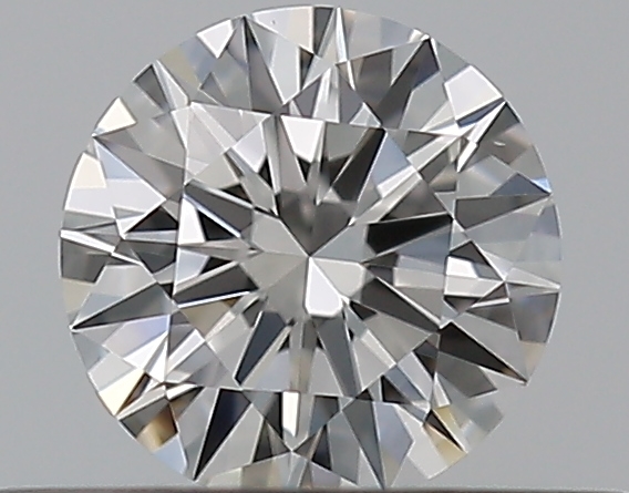 0.33 CaratF-VS1 EX Cut Round Diamond