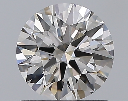 0.96 CaratJ-VVS2 EX Cut Round Diamond