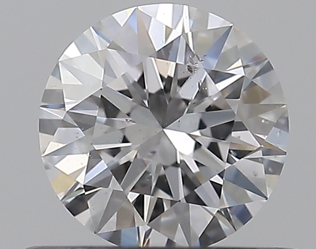 0.51 CaratD-SI2 EX Cut Round Diamond