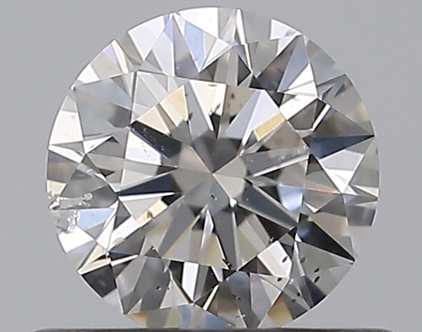 0.47 CaratE-SI2 EX Cut Round Diamond