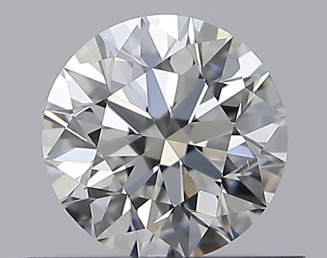 0.5 CaratF-VS2 EX Cut Round Diamond