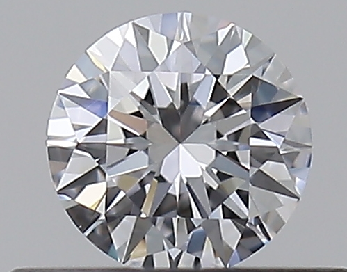 0.33 CaratD-VVS1 EX Cut Round Diamond