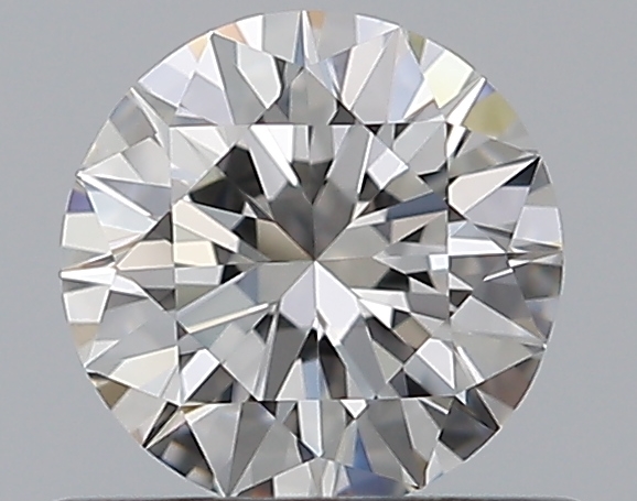 0.5 CaratF-VVS1 EX Cut Round Diamond