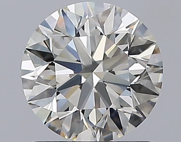 1.29 CaratJ-VS1 EX Cut Round Diamond
