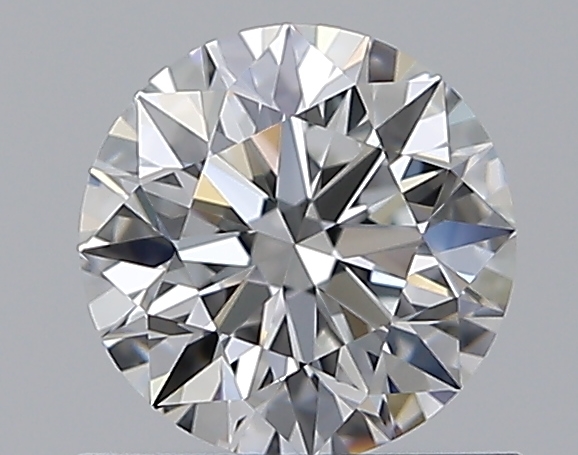 0.72 CaratE-VVS2 EX Cut Round Diamond