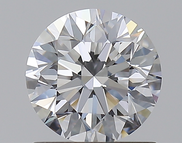 1 CaratD-VVS2 EX Cut Round Diamond