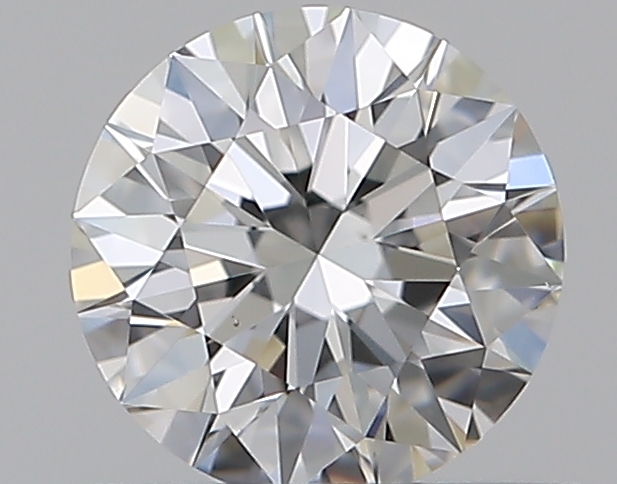 0.4 CaratF-VS2 EX Cut Round Diamond