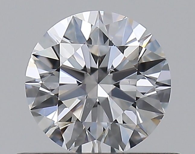 0.5 CaratD-VS2 EX Cut Round Diamond