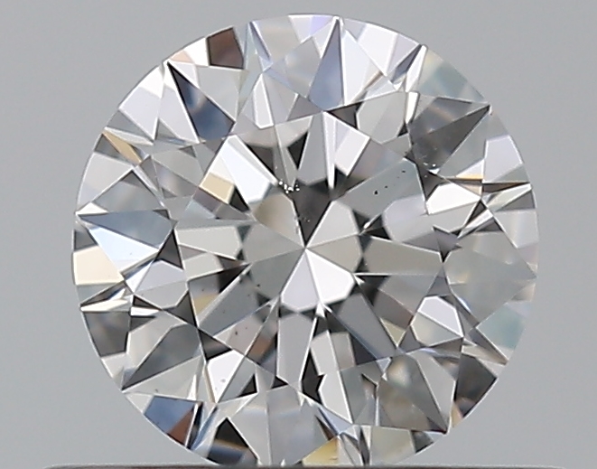 0.52 CaratD-VS2 EX Cut Round Diamond